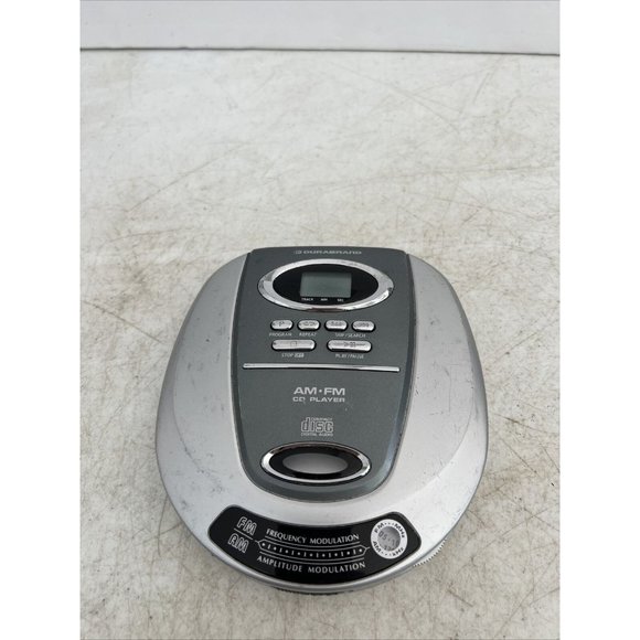 Durabrand CD-62 AM/FM Programmable Compact CD Disc Player Only Clean & Tested! - Picture 4 of 5